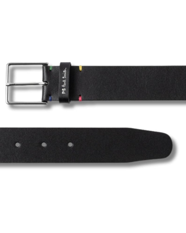 Paul Smith Men's Leather Belt - Black
