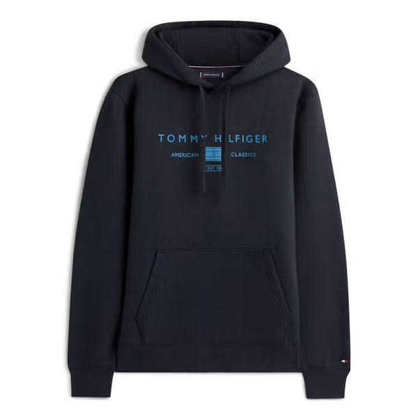 Tommy Hilfiger Brand Love TR Mono Stack Hoody - Navy