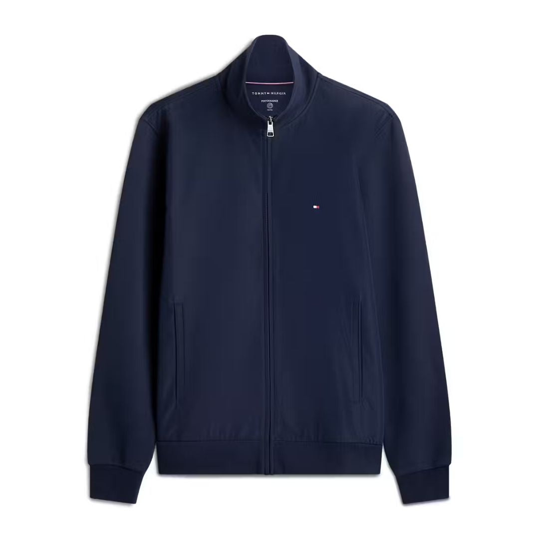 Tommy Hilfiger Essential Intechno Mix Zip Thru - Navy