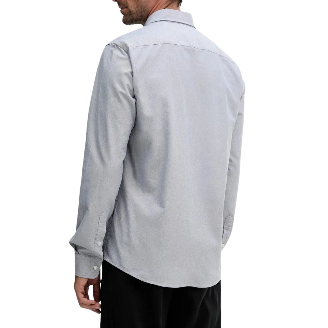 Boss Roan Casual Oxford Shirt - Blue