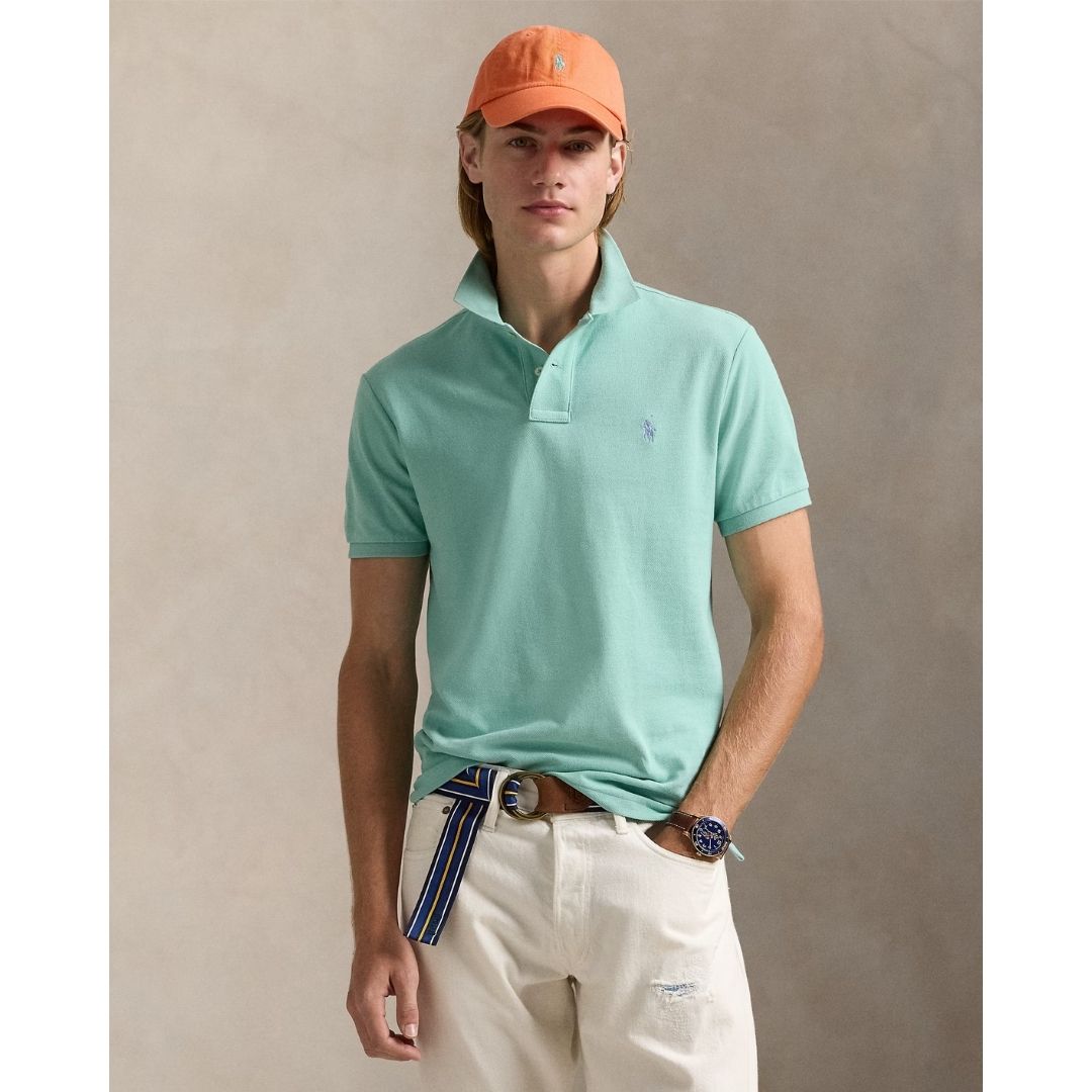 Polo Ralph Lauren Iconic Mesh Polo Shirt - Green