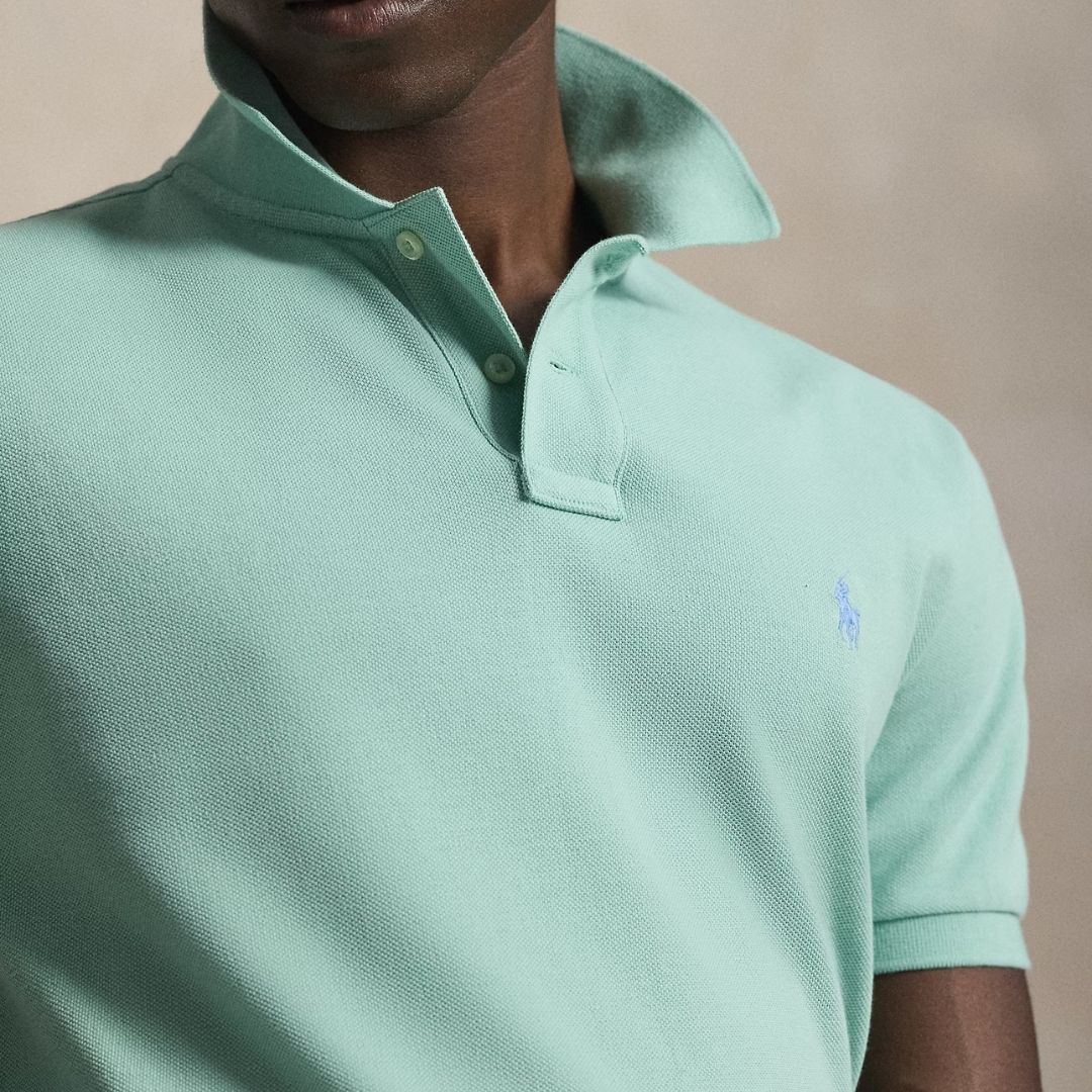 Polo Ralph Lauren Iconic Mesh Polo Shirt - Green