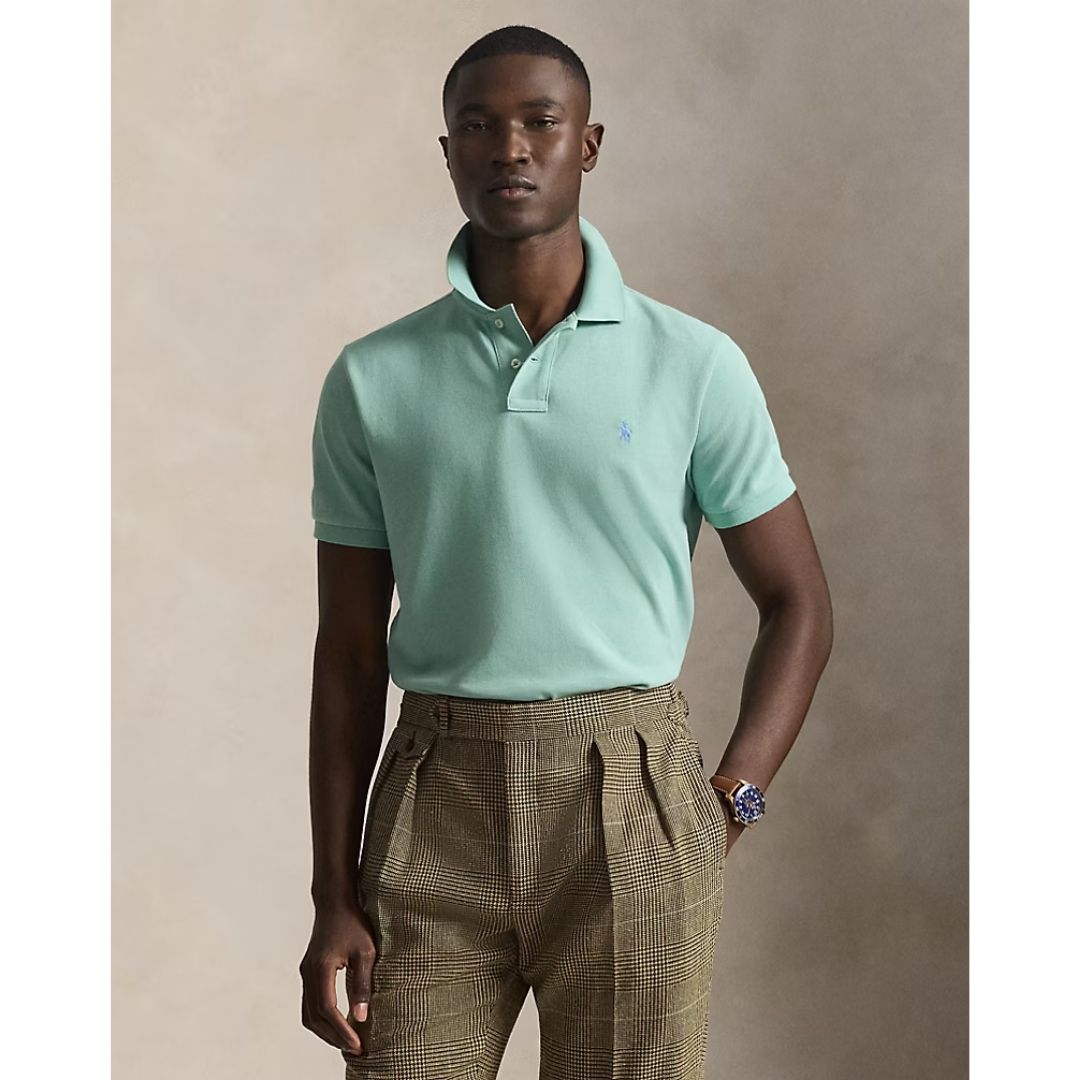 Polo Ralph Lauren Iconic Mesh Polo Shirt - Green