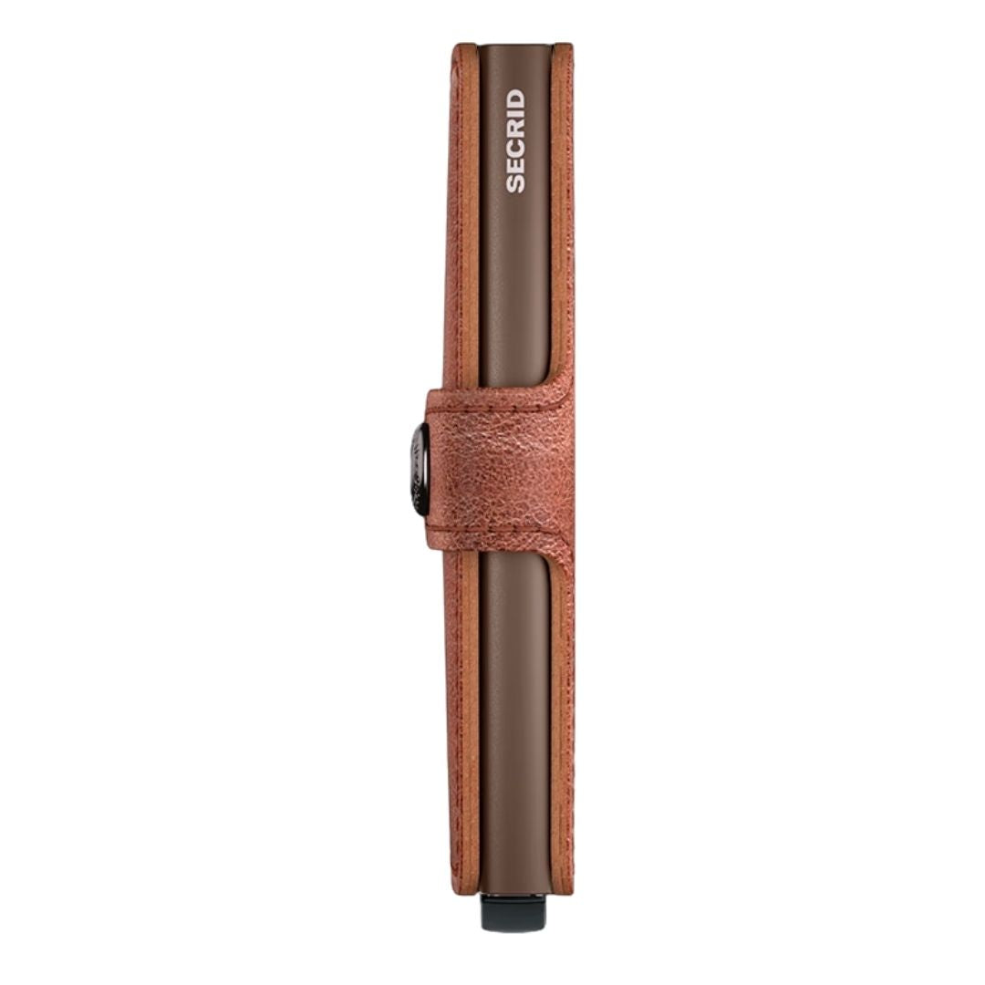 Secrid Miniwallet Vintage - Cognac/Brown