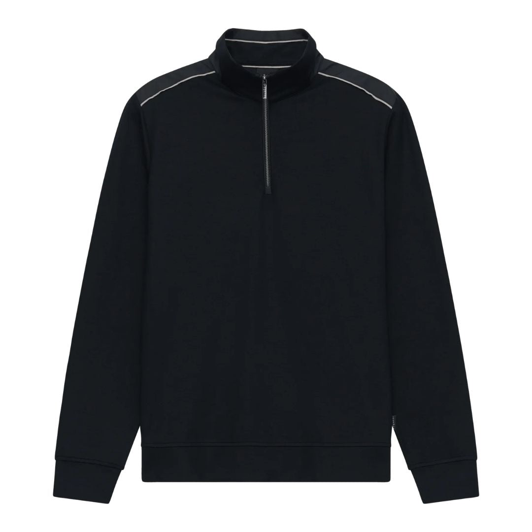 Bugatti Casual Half Zip Sweatshirt - Navy