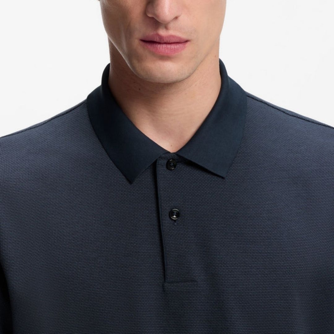 Boss Black H-Parlay Polo Shirt - Dark Blue