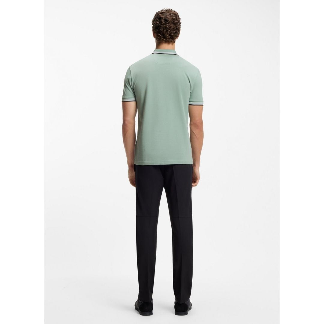 Boss Green Paddy Polo - Open Green