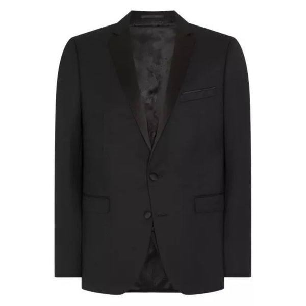 Remus Uomo Black Rocco Mix + Match Suit Jacket - Black