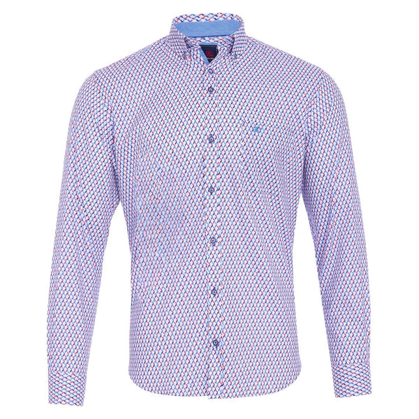 Andre Dodder Long Sleeve Casual Check Shirt - Mango