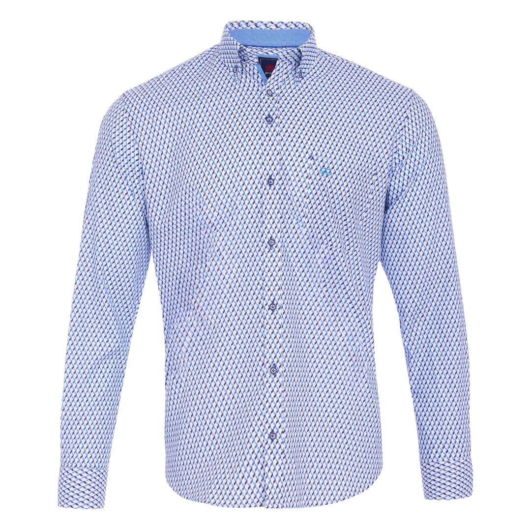 Andre Dodder Long Sleeve Casual Shirt - Green