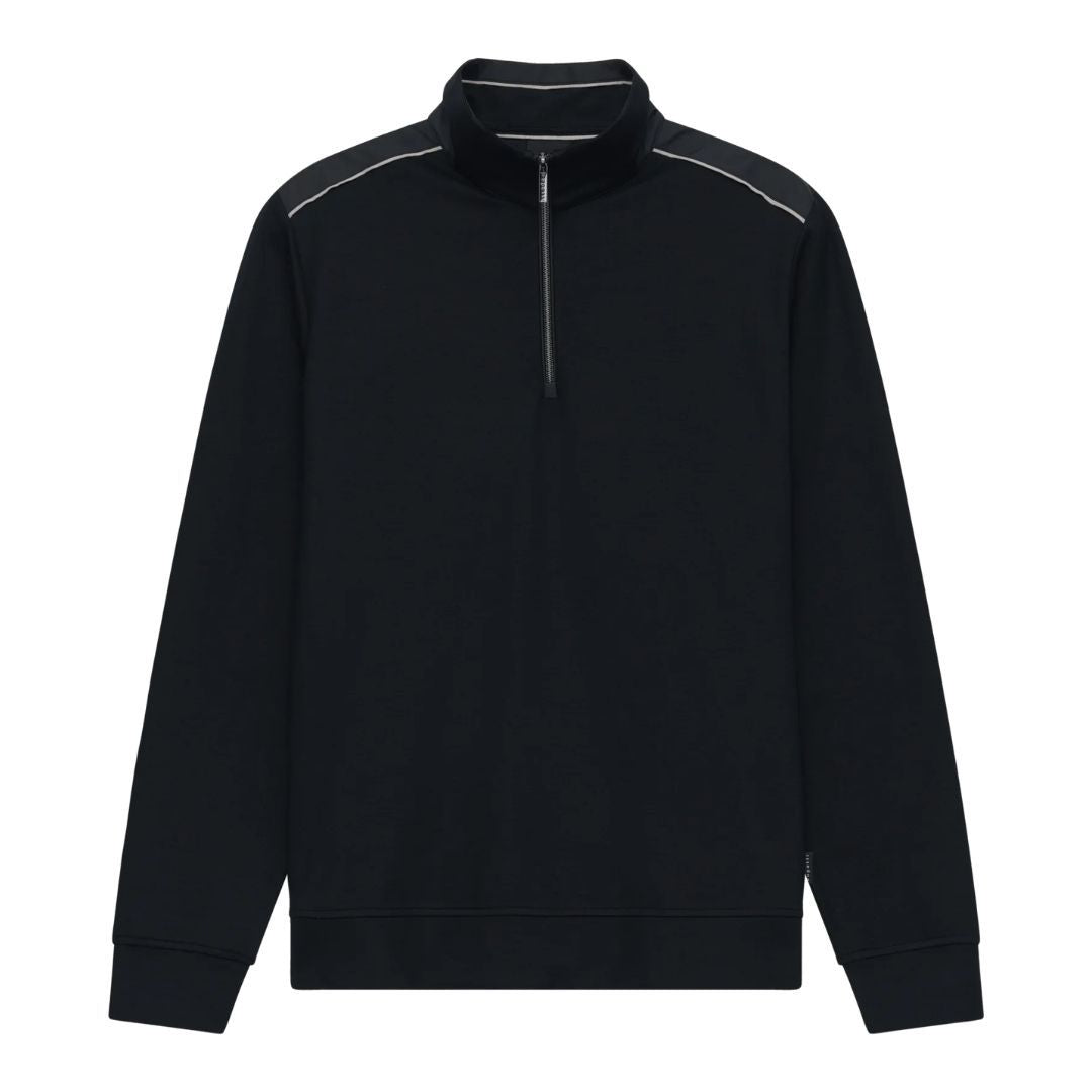 Bugatti Casual Half Zip Sweatshirt - Navy