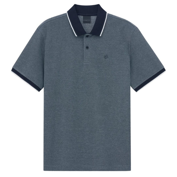 Bugatti Mens 1/2 Sleeve Polo Shirt - Green