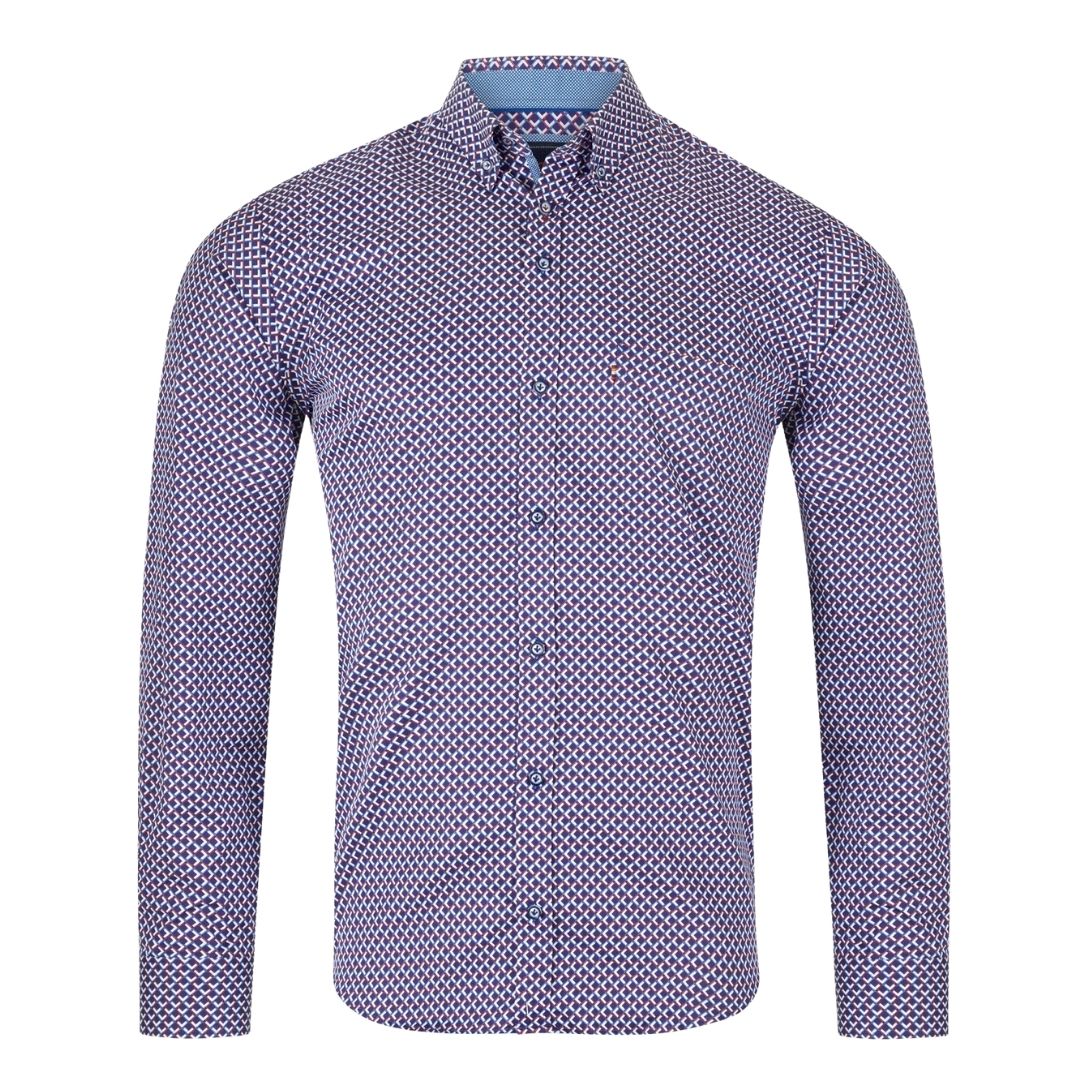 Andre Georgia Casual Shirt - Burgundy