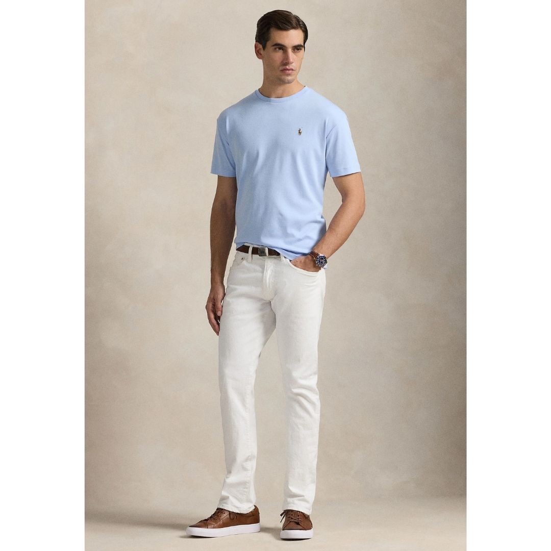 Polo Ralph Lauren Custom Fit T-Shirt - Office Blue