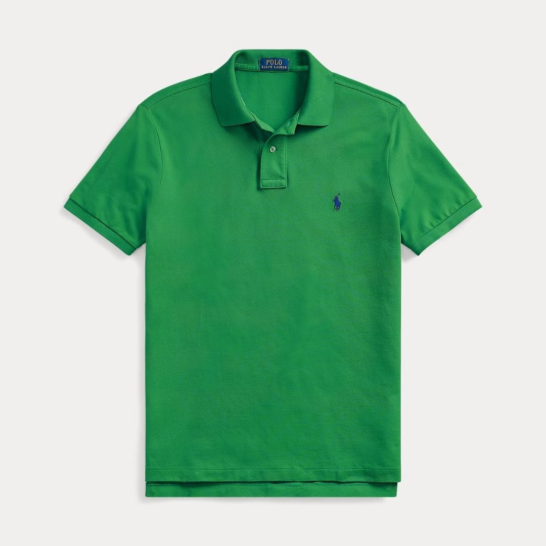 Polo Ralph Lauren The Iconic Mesh Polo Shirt - Billiard Green