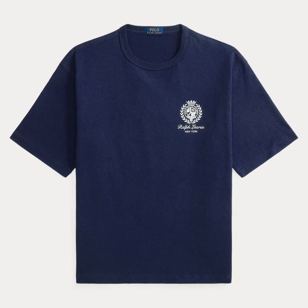 Polo Ralph Lauren Relaxed Fit Jersey Graphic T-shirt - Navy