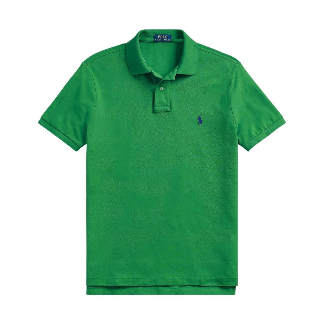 Polo Ralph Lauren The Iconic Mesh Polo Shirt - Billiard Green