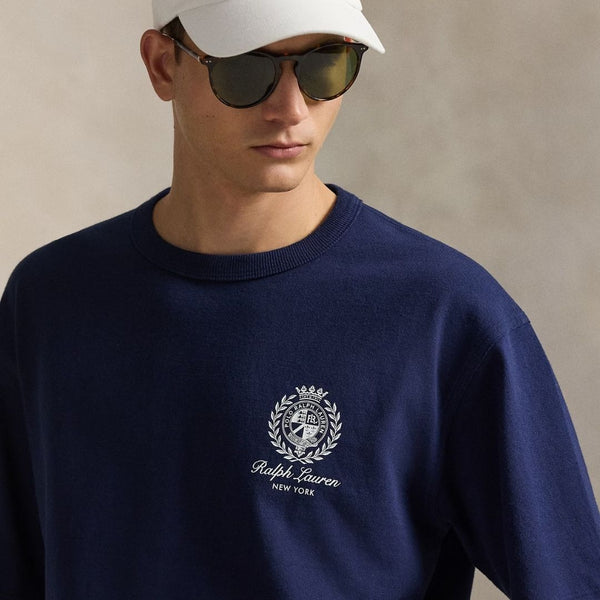 Polo Ralph Lauren Relaxed Fit Jersey Graphic T-shirt - Navy