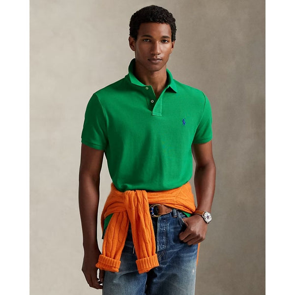 Polo Ralph Lauren The Iconic Mesh Polo Shirt - Billiard Green