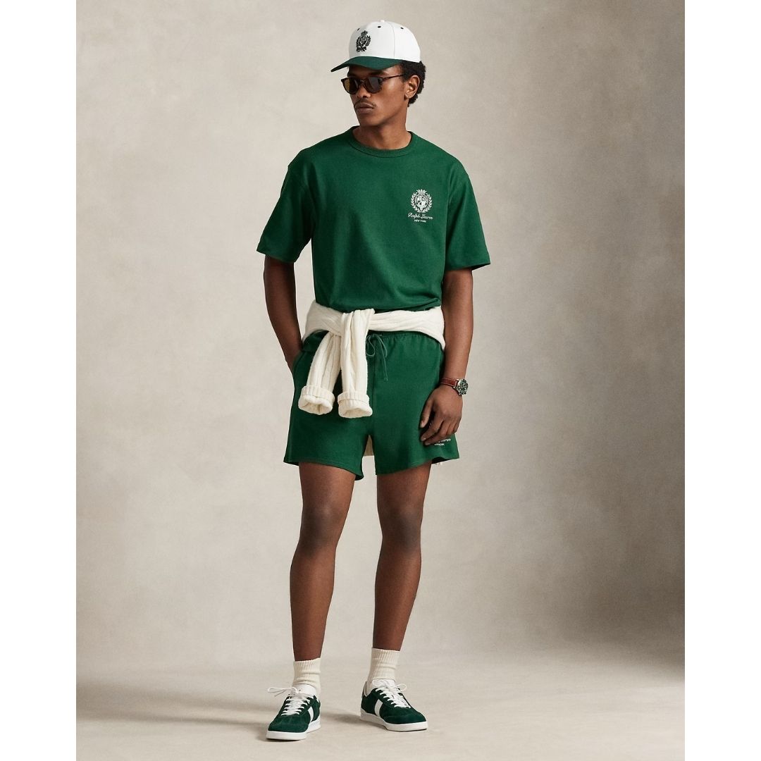 Polo Ralph Lauren Relaxed Fit Jersey Graphic T-shirt - New Forest Green