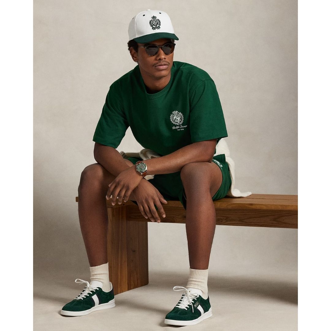 Polo Ralph Lauren Relaxed Fit Jersey Graphic T-shirt - New Forest Green