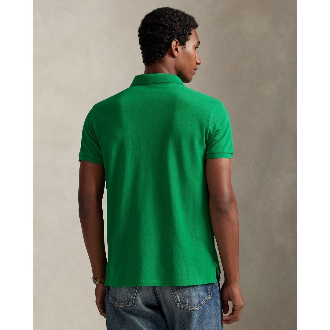 Polo Ralph Lauren The Iconic Mesh Polo Shirt - Billiard Green
