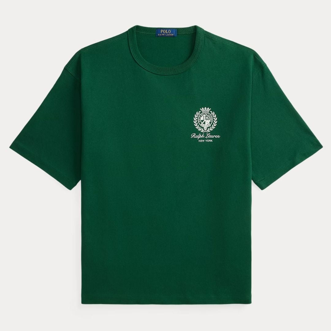 Polo Ralph Lauren Relaxed Fit Jersey Graphic T-shirt - New Forest Green