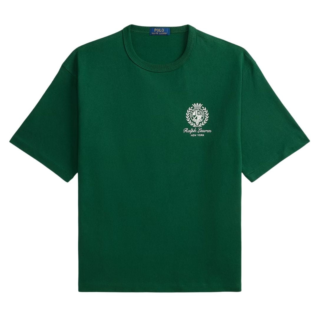 Polo Ralph Lauren Relaxed Fit Jersey Graphic T-shirt - New Forest Green