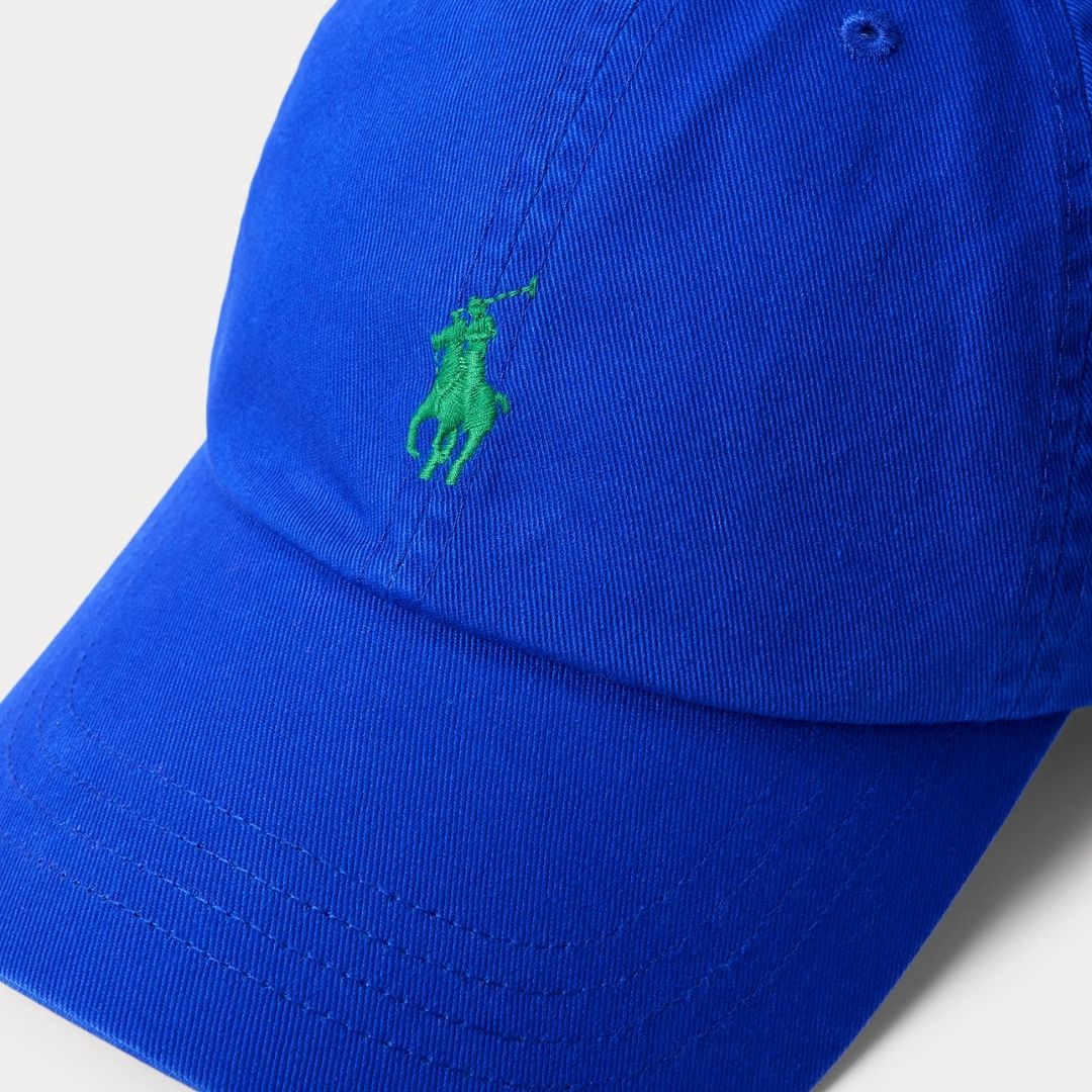 Polo Ralph Lauren The Iconic Cotton Chino Ball Cap - Pacific Royal Blue