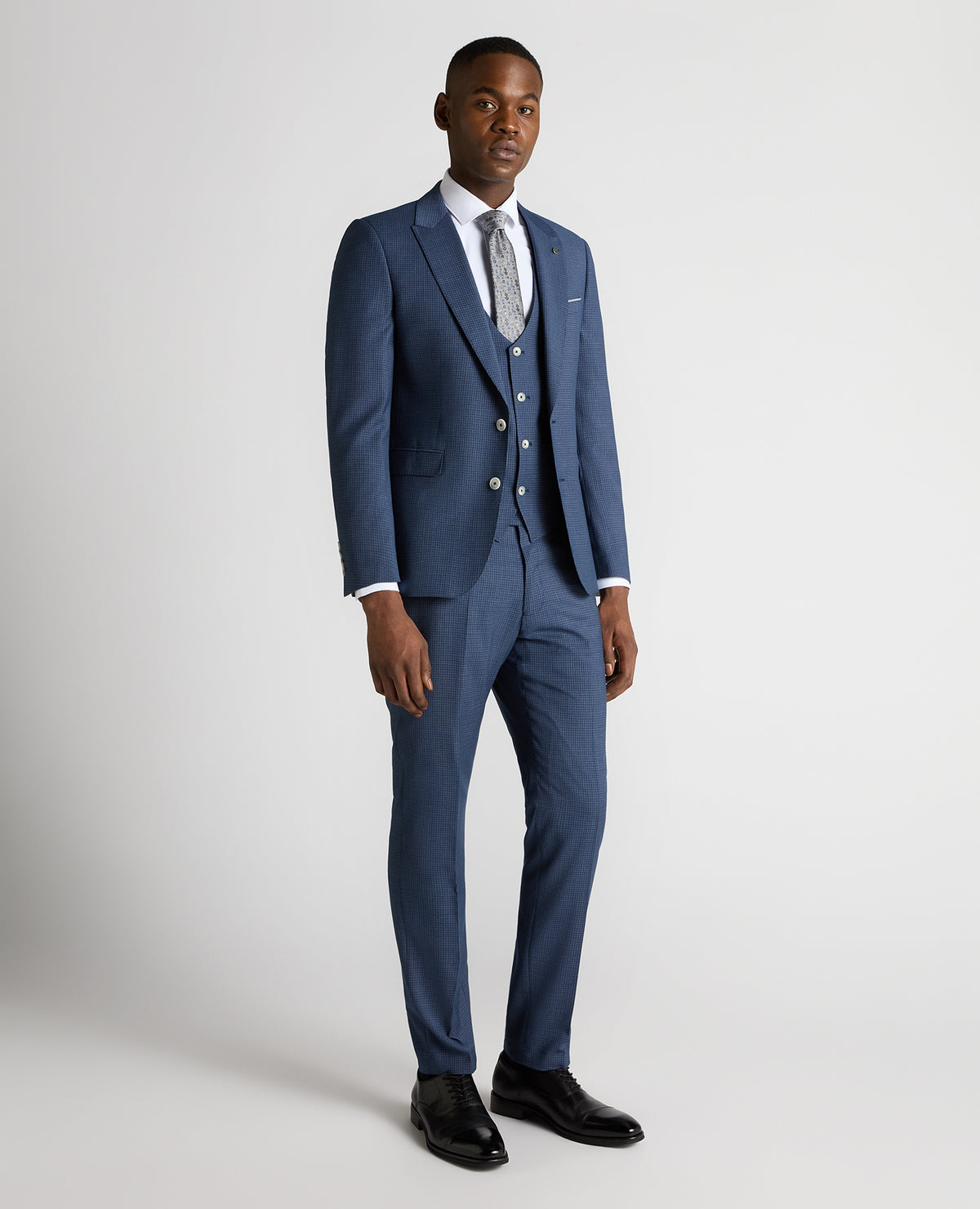 Remus Uomo Stone Massa Separates Suit Jacket - Blue