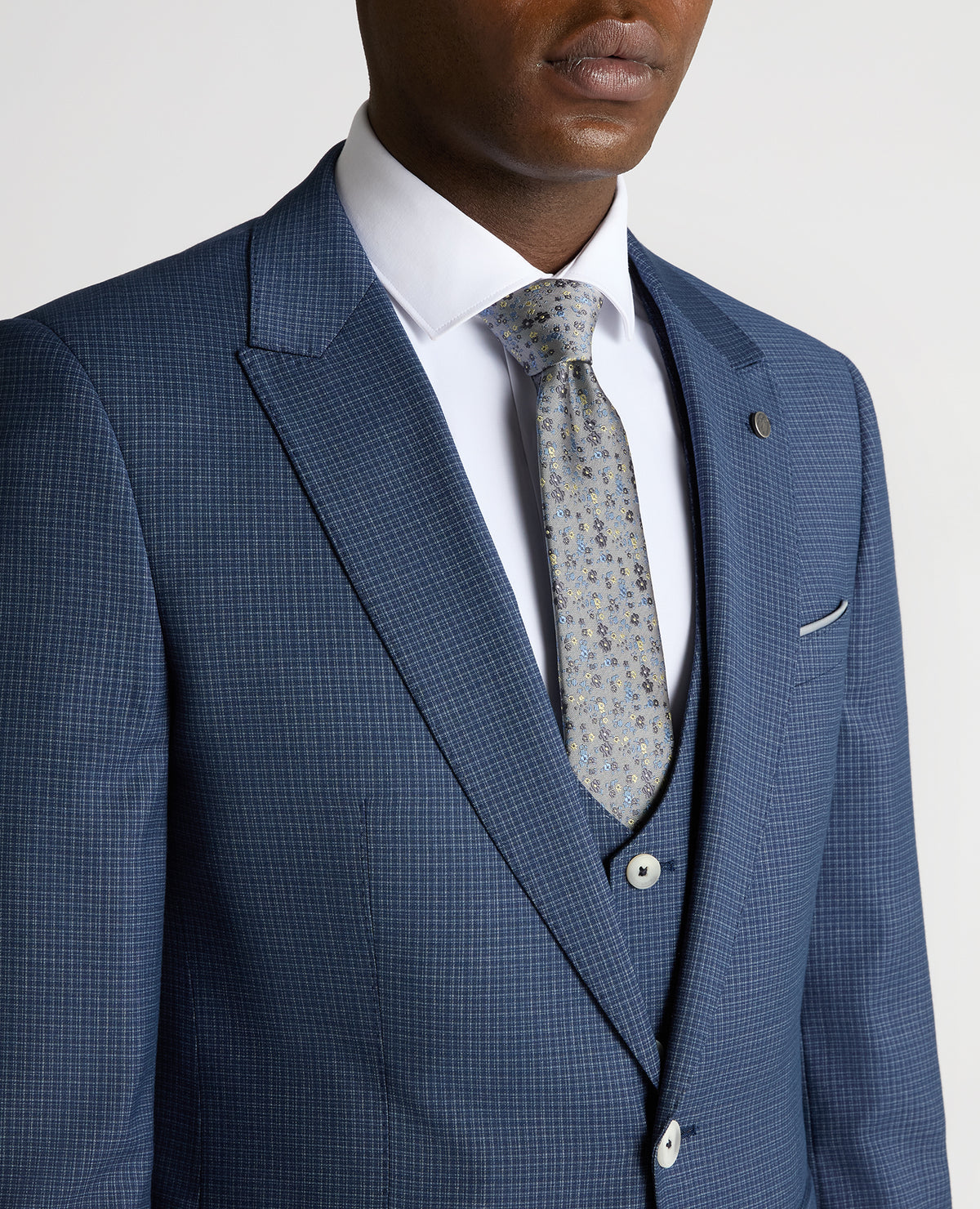 Remus Uomo Stone Massa Separates Suit Jacket - Blue