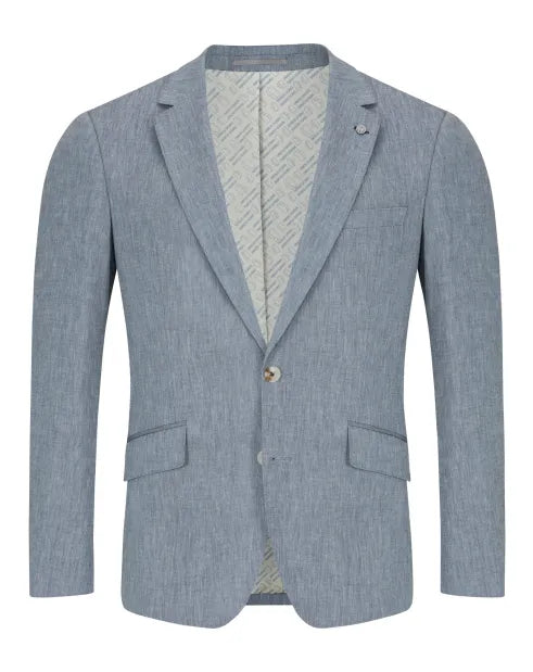 Remus Uomo Dark Blue Petros Separates Suit Jacket - Blue