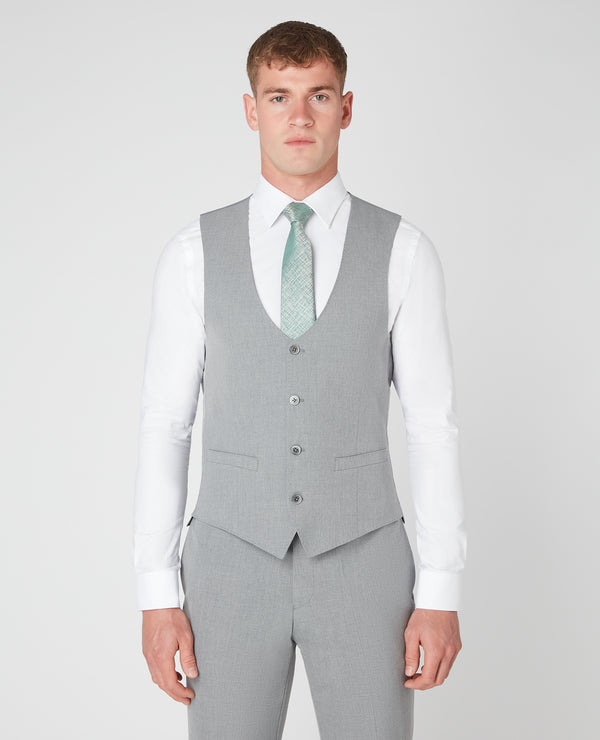 Remus Uomo Luca Waistcoat - Grey