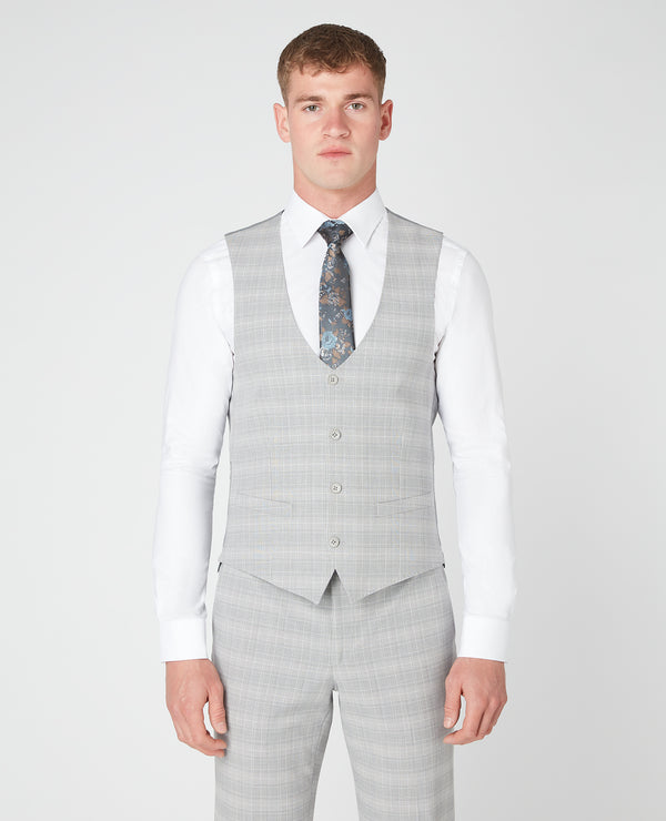 Remus Uomo Lanito Waistcoat - Grey