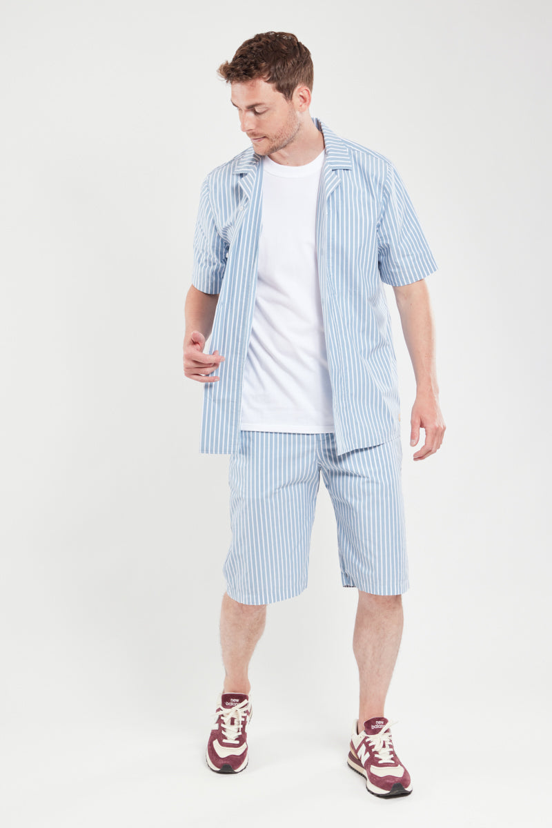 Armor Lux Chemise MC Confort C-RAYE BLEU - Blue