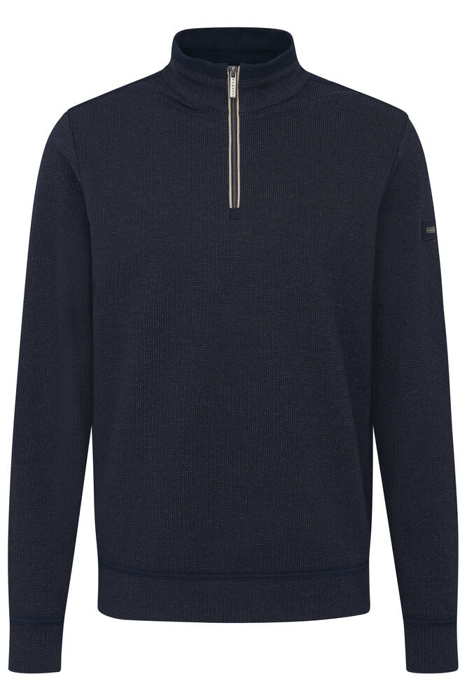 Bugatti Half Zip Sweatshirt - Navy