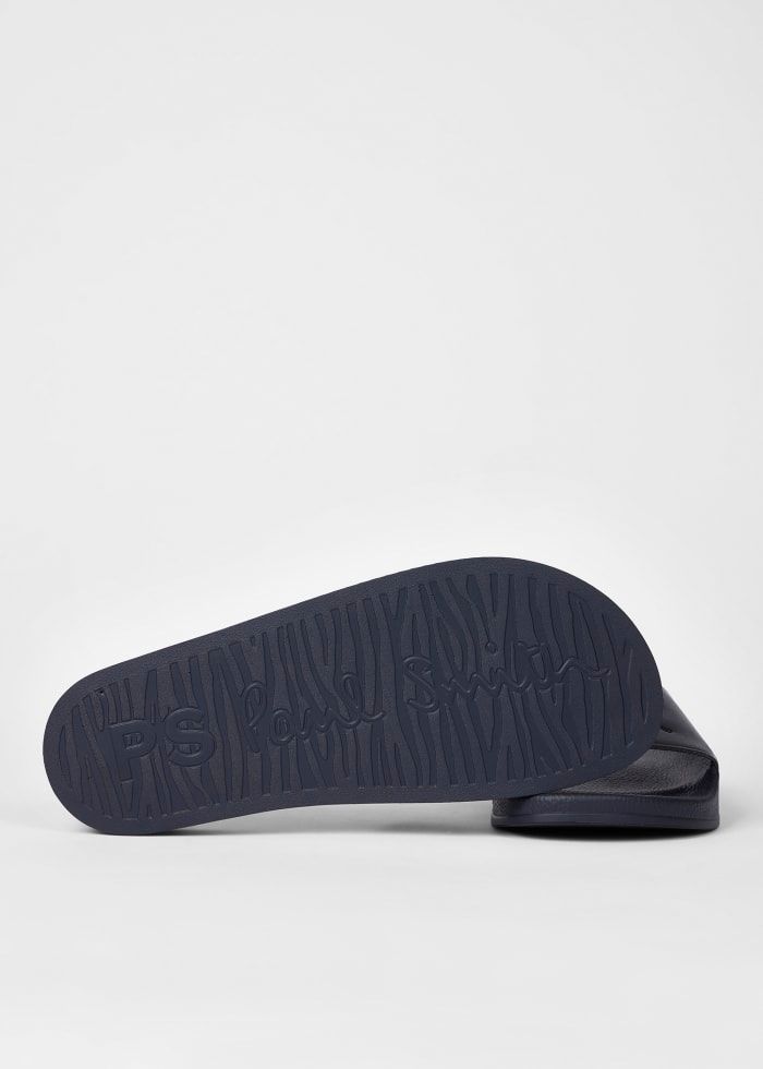 Paul Smith Signature Stripe Slides - Blue