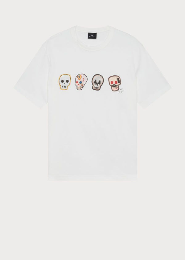 Paul Smith Skulls T-Shirt - White