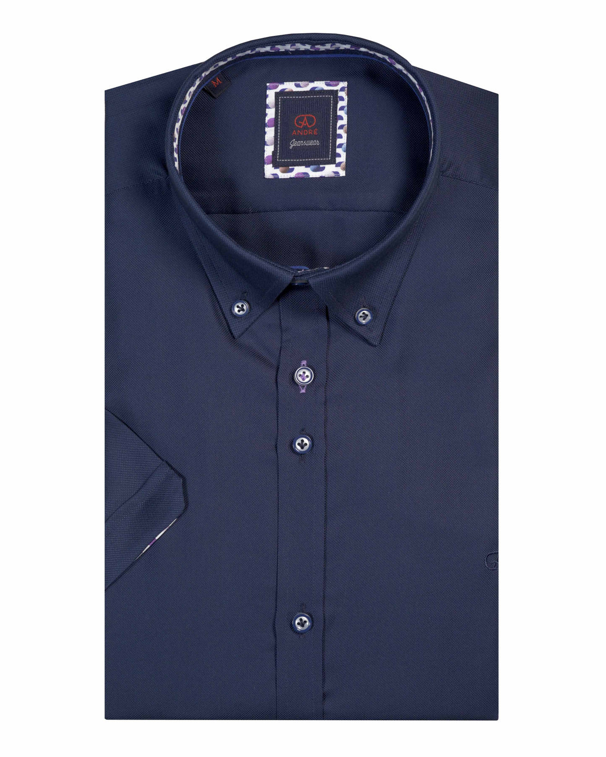 Andre 'Baggot' Short Sleeve Shirt - Navy