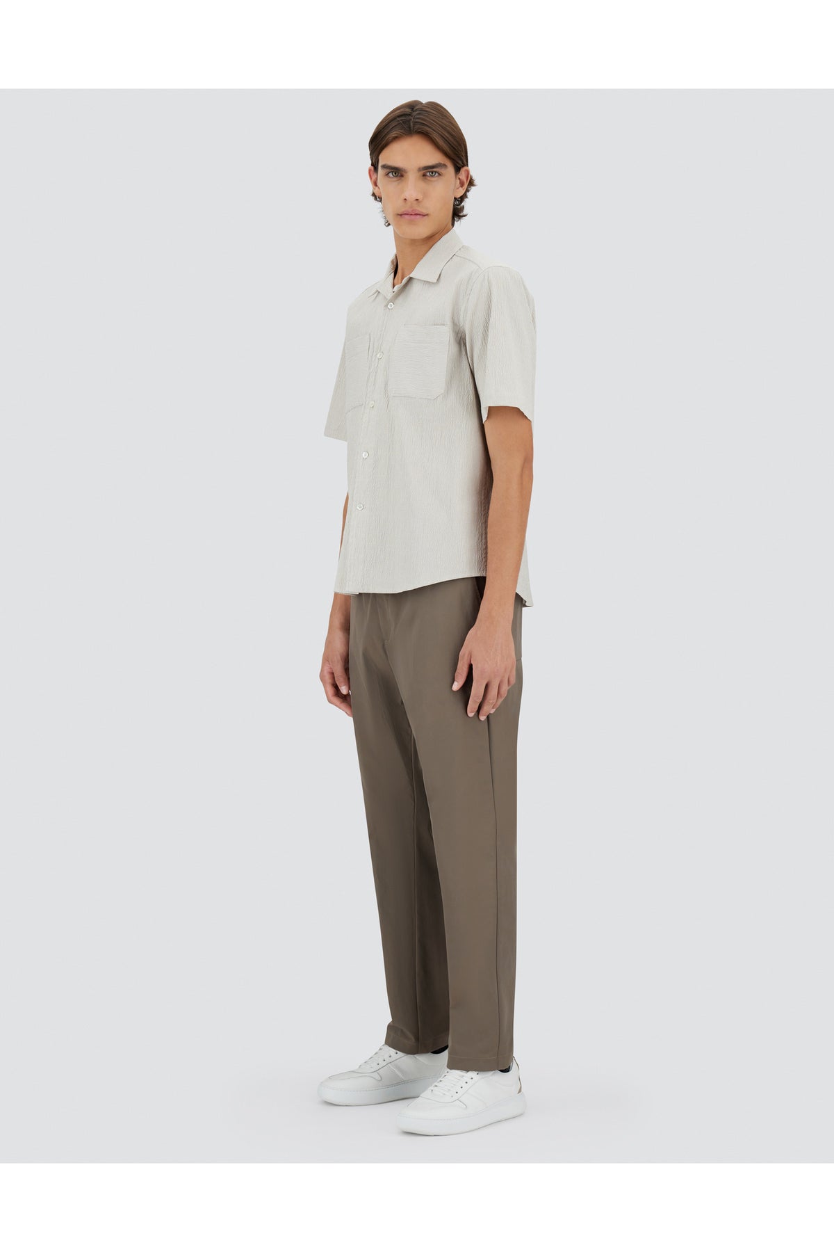 Herno TECH BARRE Casual Shirt - Chantilly