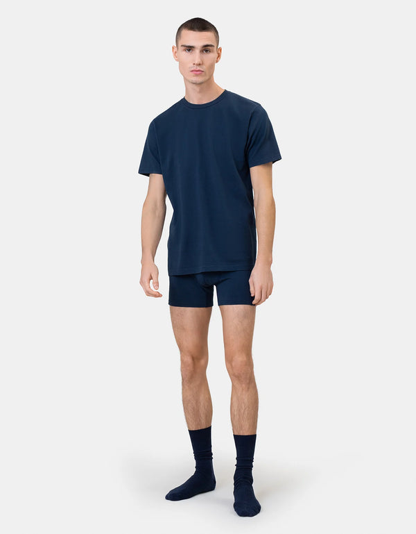 Colorful Standard Classic Organic Boxer Briefs - Marine Blue