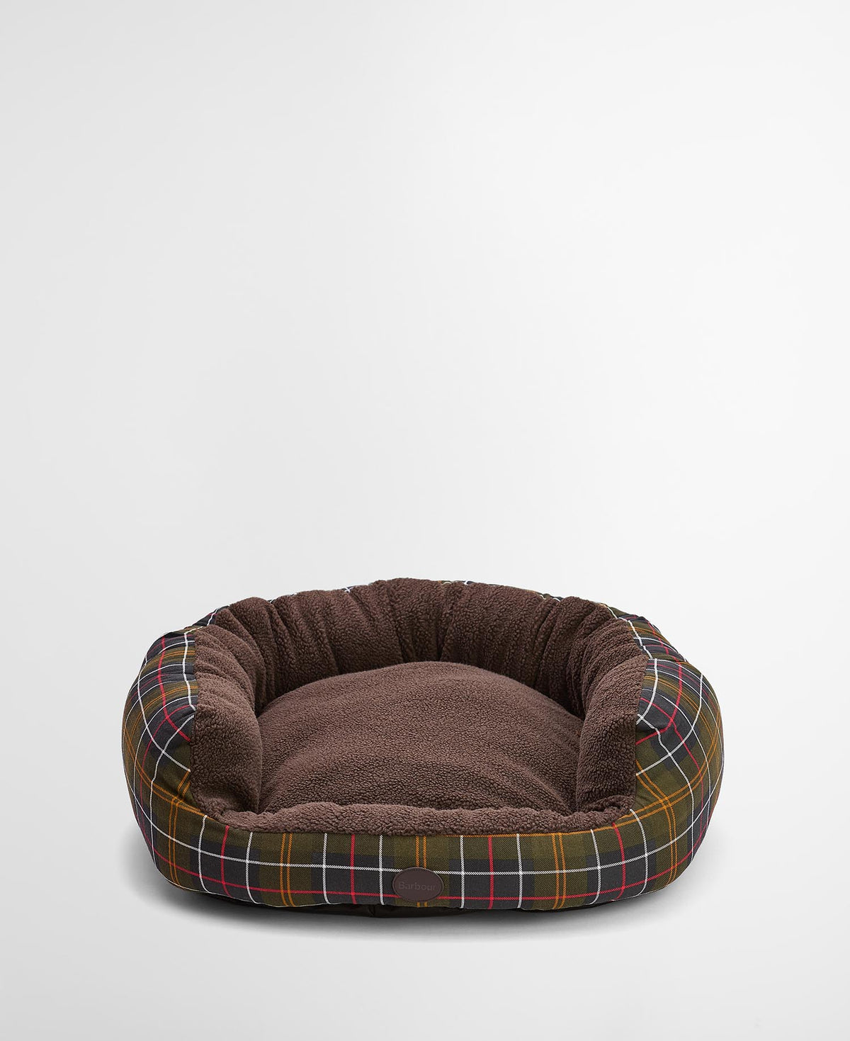 Barbour Dog Snuggle Bed 35" - TARTAN