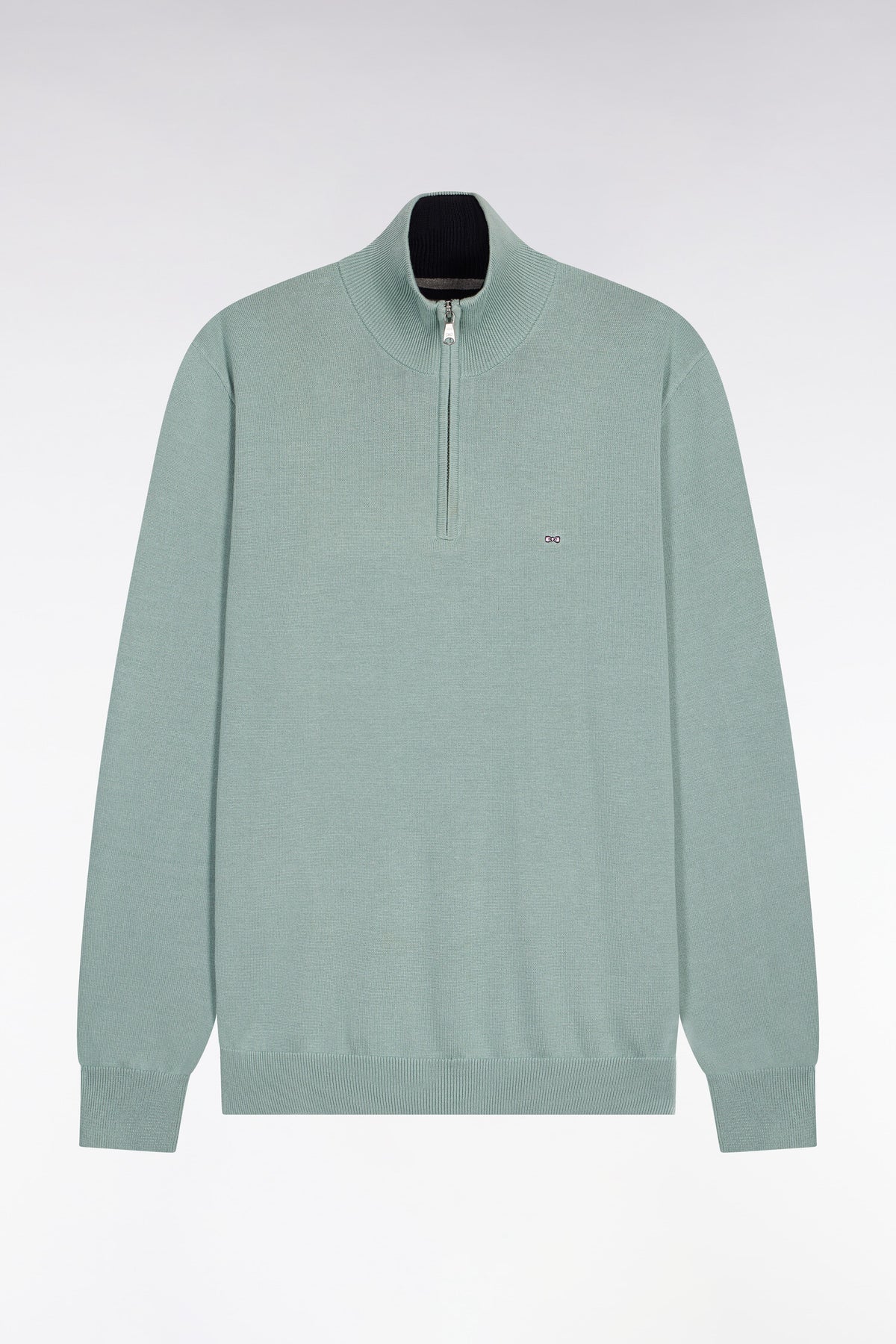 Eden Park Quarter Zip Pullover Knit - Green