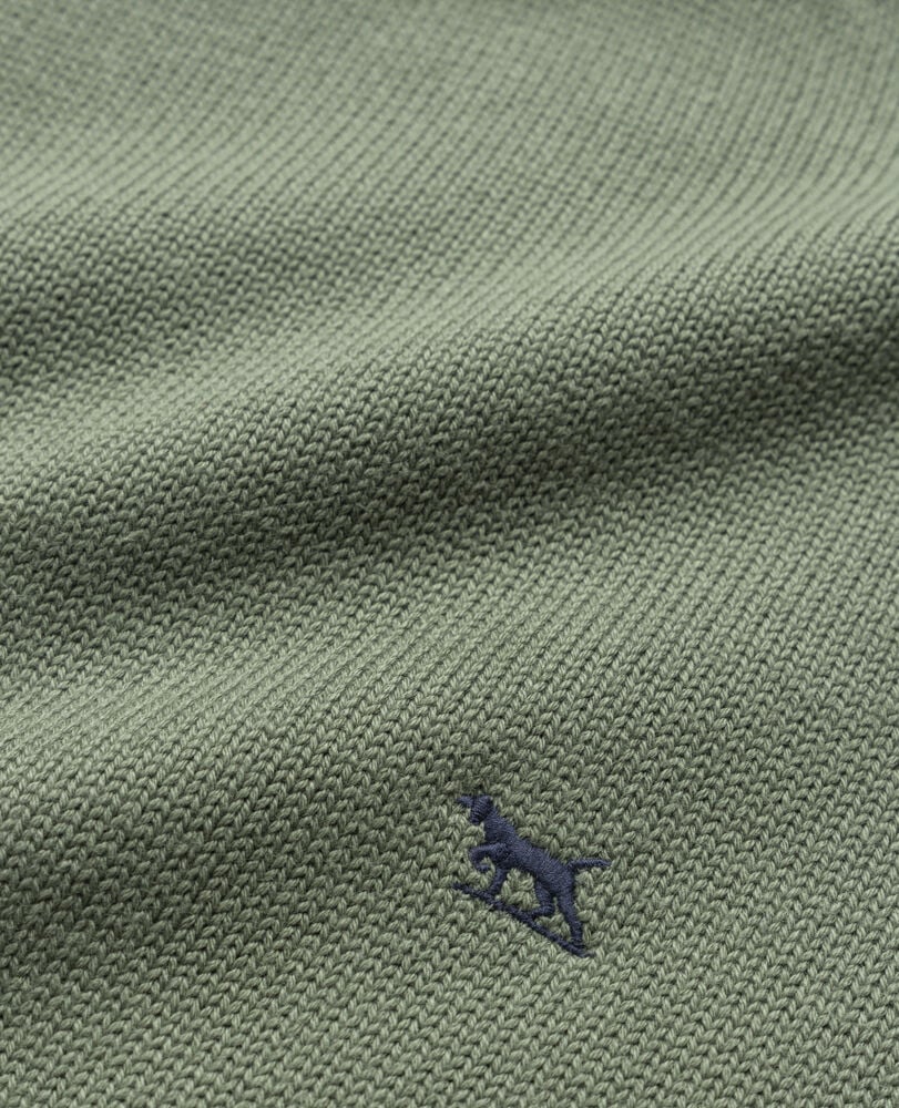 Rodd &amp; Gunn Gunn Crew Knit - Olive