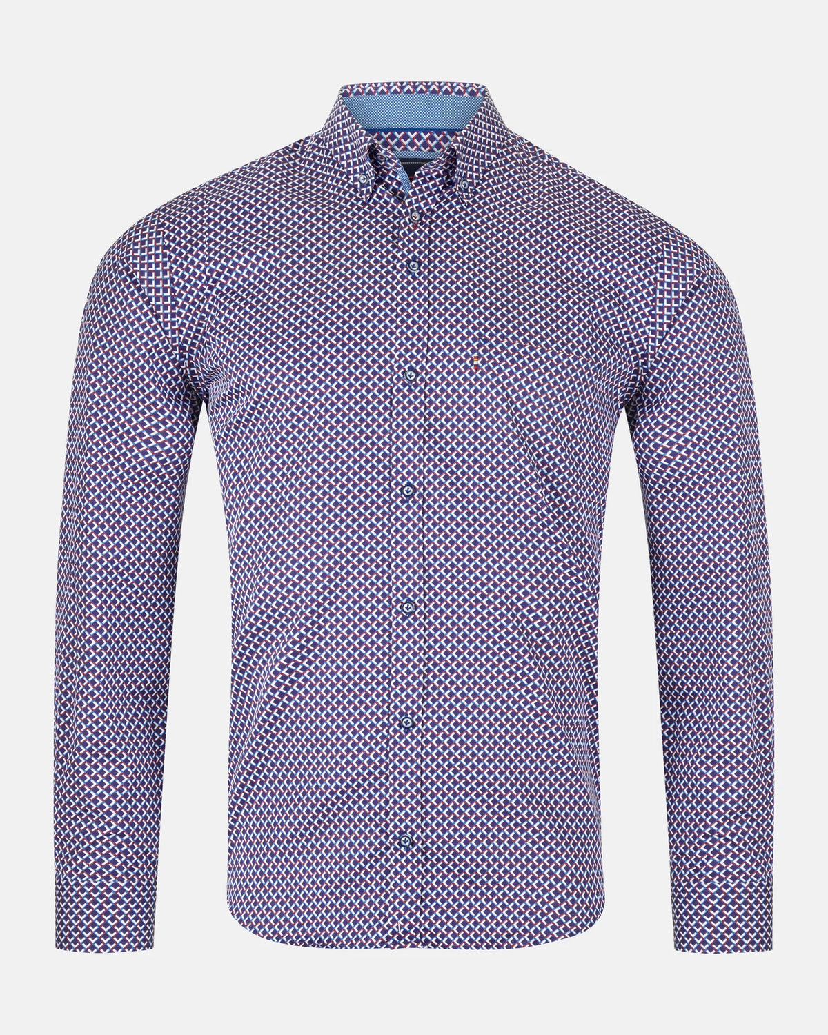 Andre Georgia Casual Shirt - Burgundy