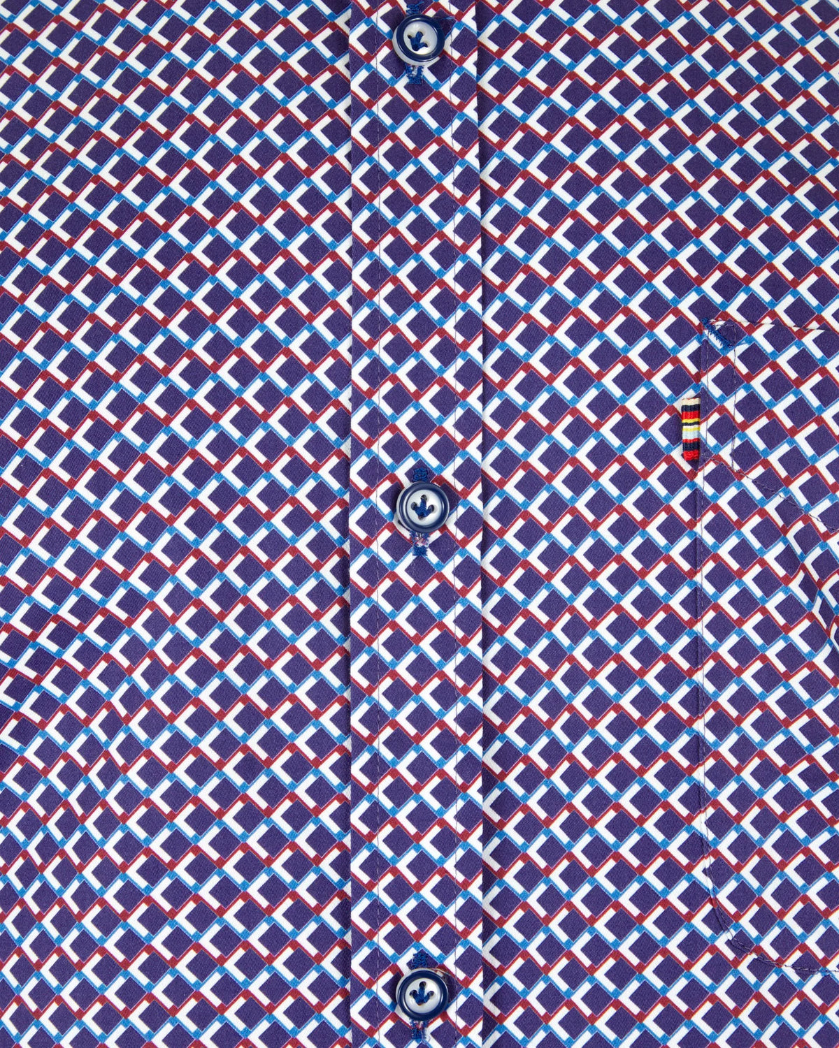 Andre Georgia Casual Shirt - Burgundy