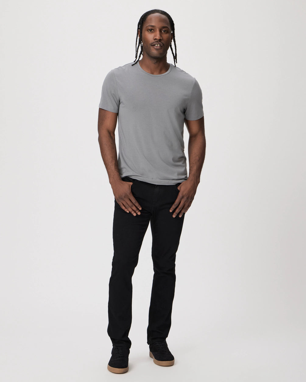 Paige Federal Jeans - Black Shadow