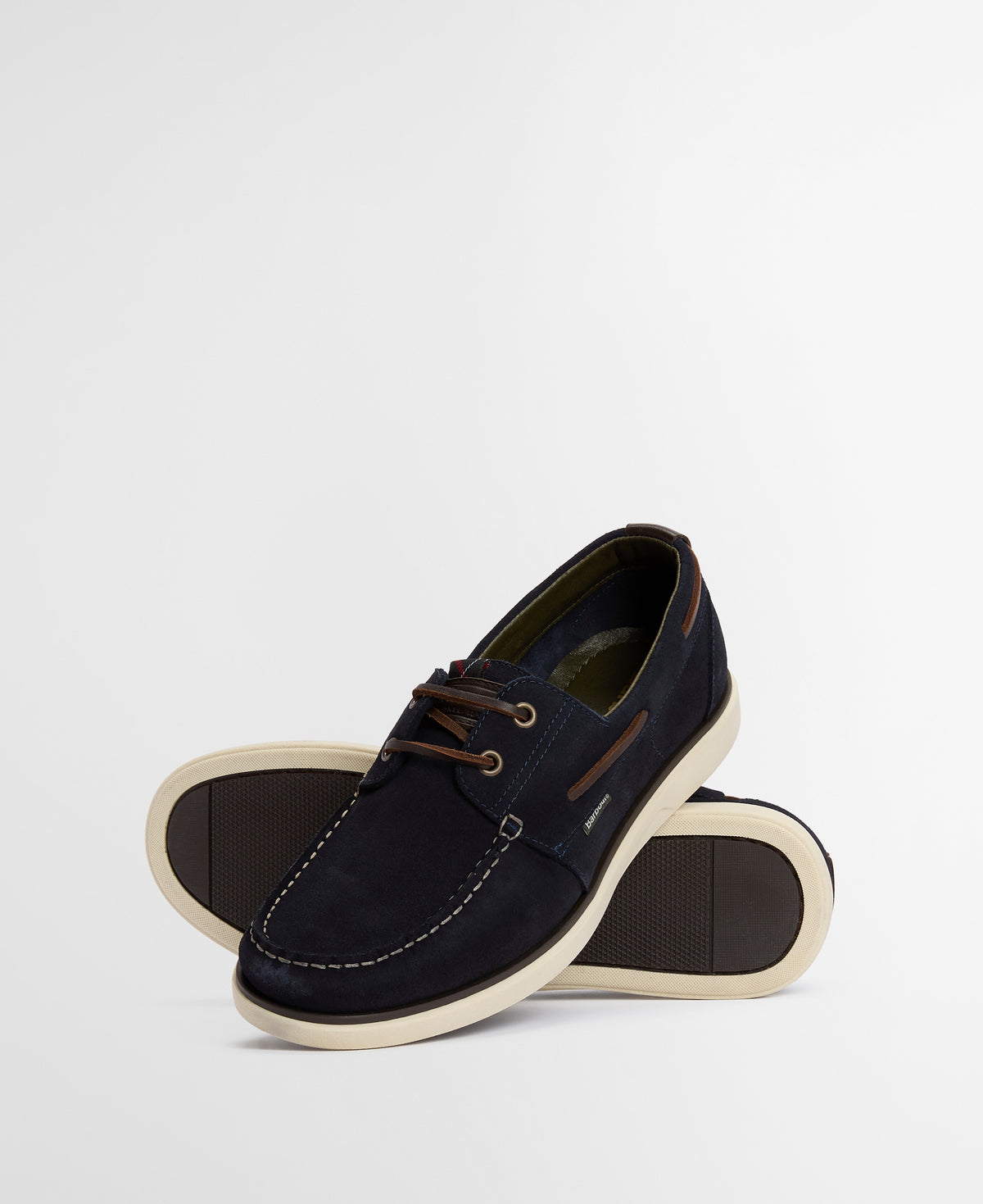 Barbour Rothley Boat Shoe -Navy Suede