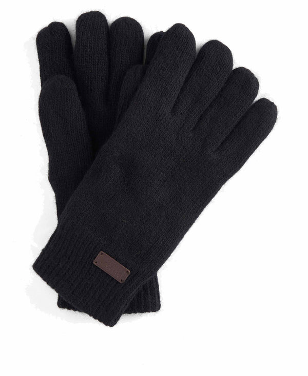 Barbour Carlton Knitted Gloves - Black