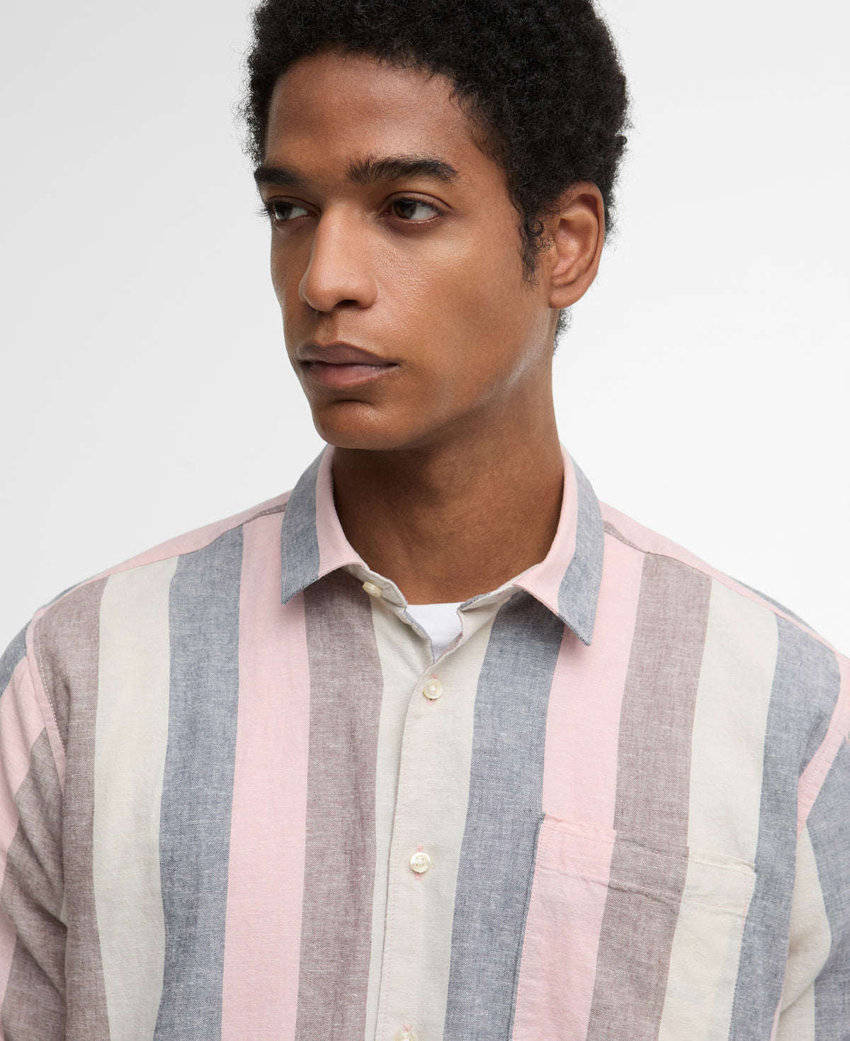 Barbour Portwell Summer Fit Shirt - Pink